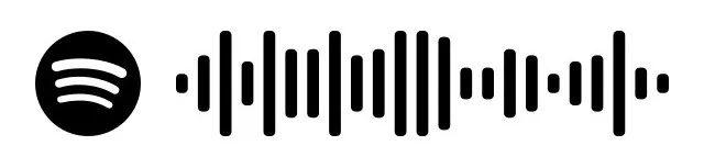 A Spotify code graphic from the archived photography page.
